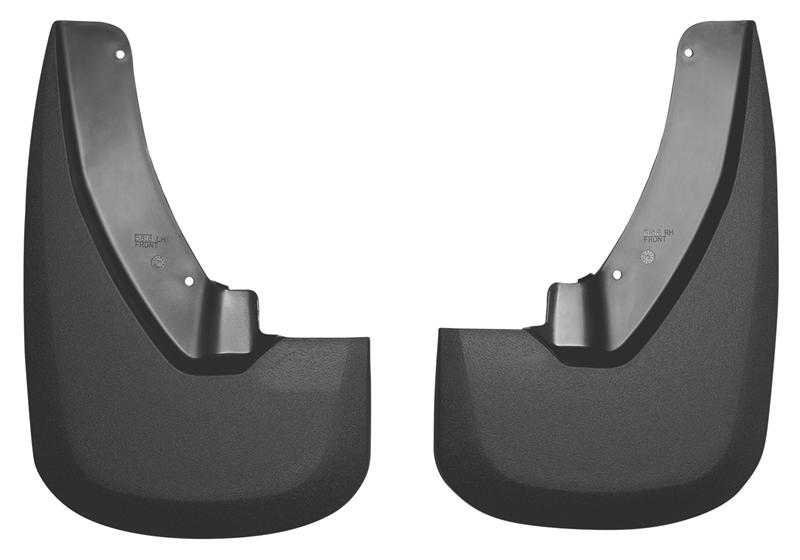 Dodge Ram 3500 Mud Guards - Front - Husky Liners - Custom Molded - Matte - `10-`14